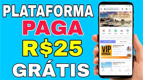 nova plataforma pagando